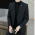 Men's small suit jacket, men's autumn and winter thickened casual business formal wear, middle-aged and young fathers' woolen suit, men's single suit Men's small suit jacket, men's autumn and winter thickened casual business formal wear, middle-aged and young fathers' woolen suit, men's single suit